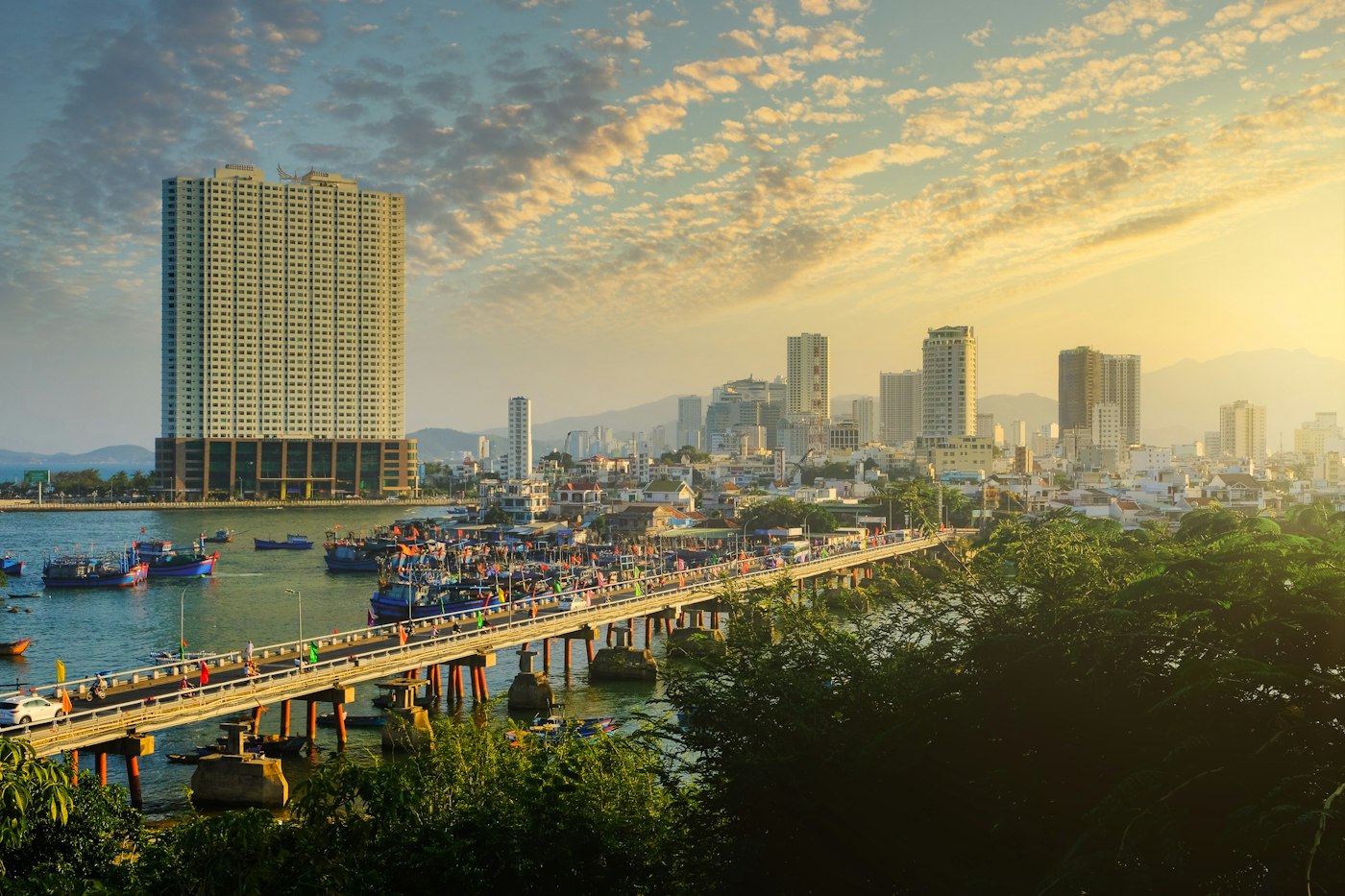 海岸城市風光